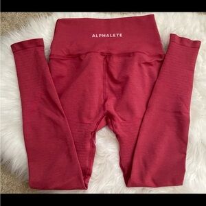 Alphalete Revival Leggings Cherry Icee